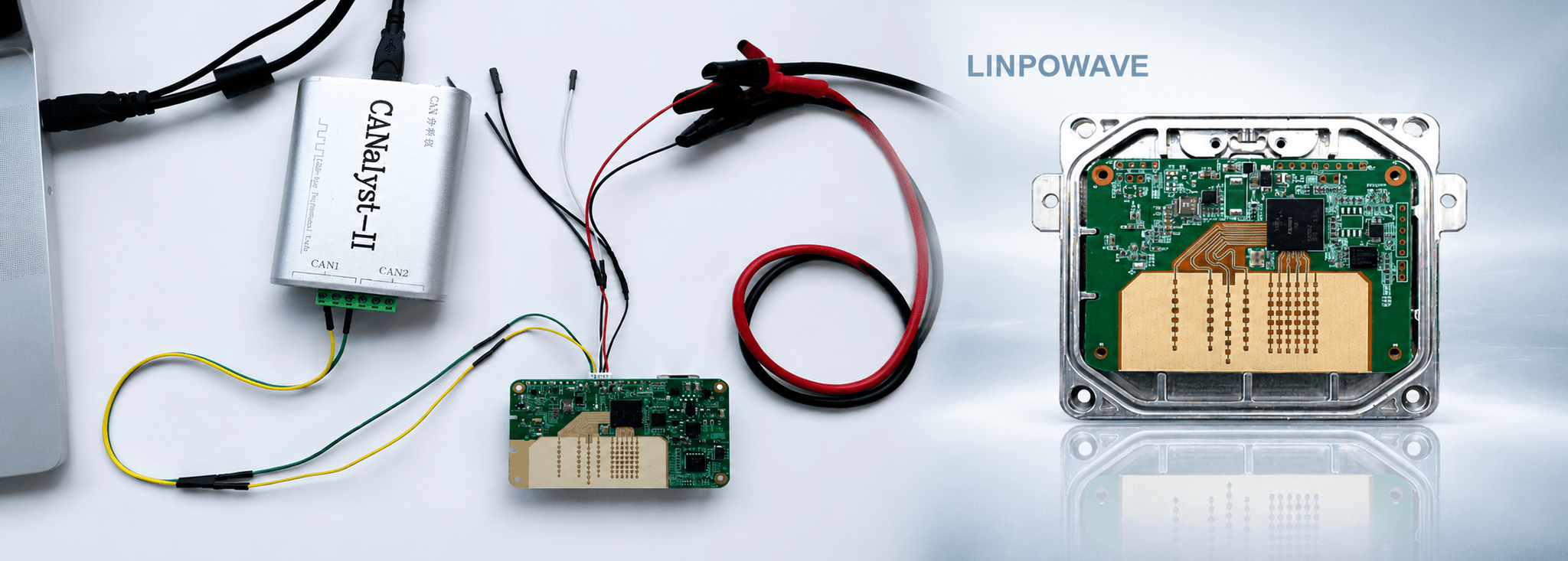 وحدة رادار Linpowave mmWave وإعداد الاختبار