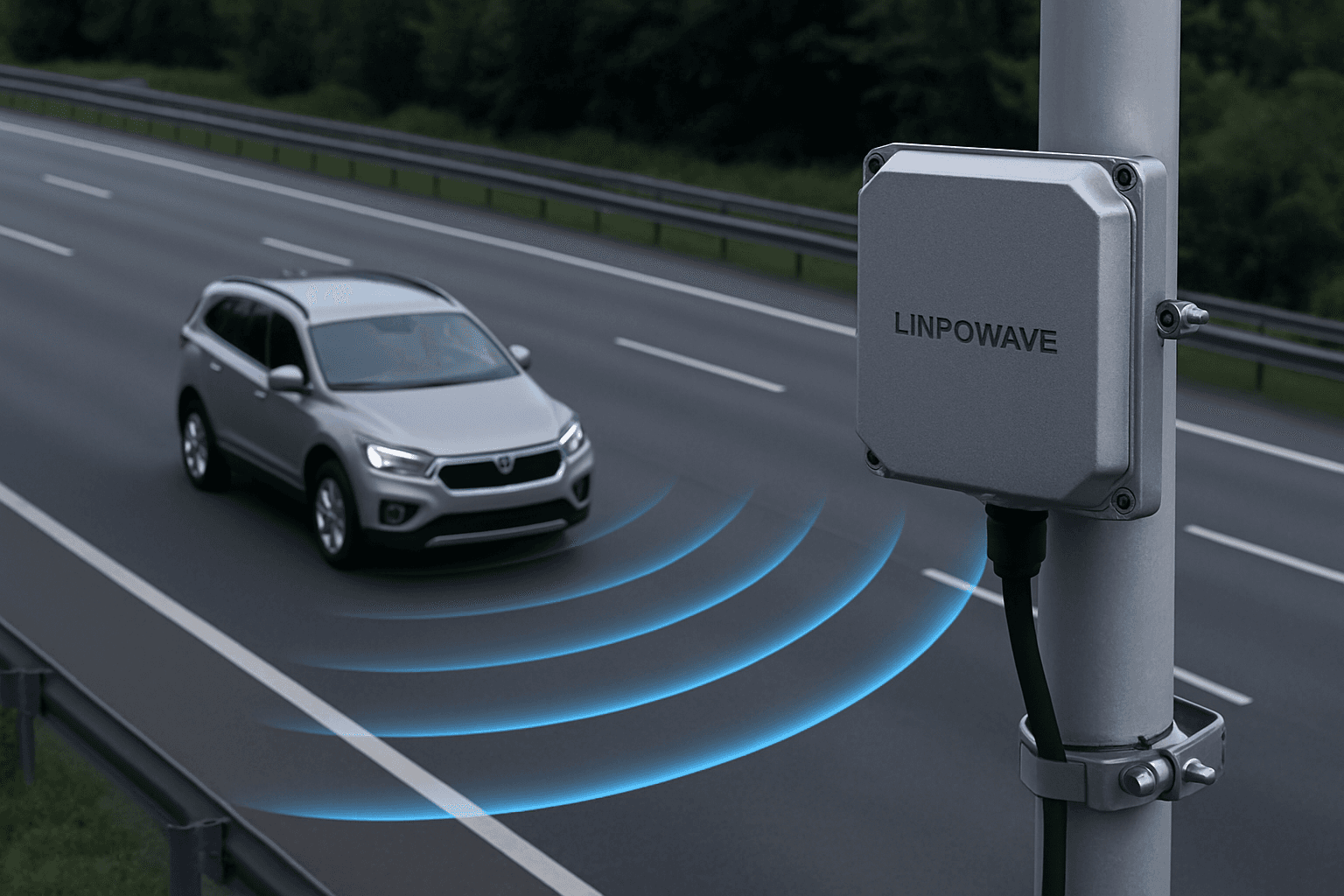 تعزيز اكتشاف المركبات باستخدام مستشعرات رادار Linpowave