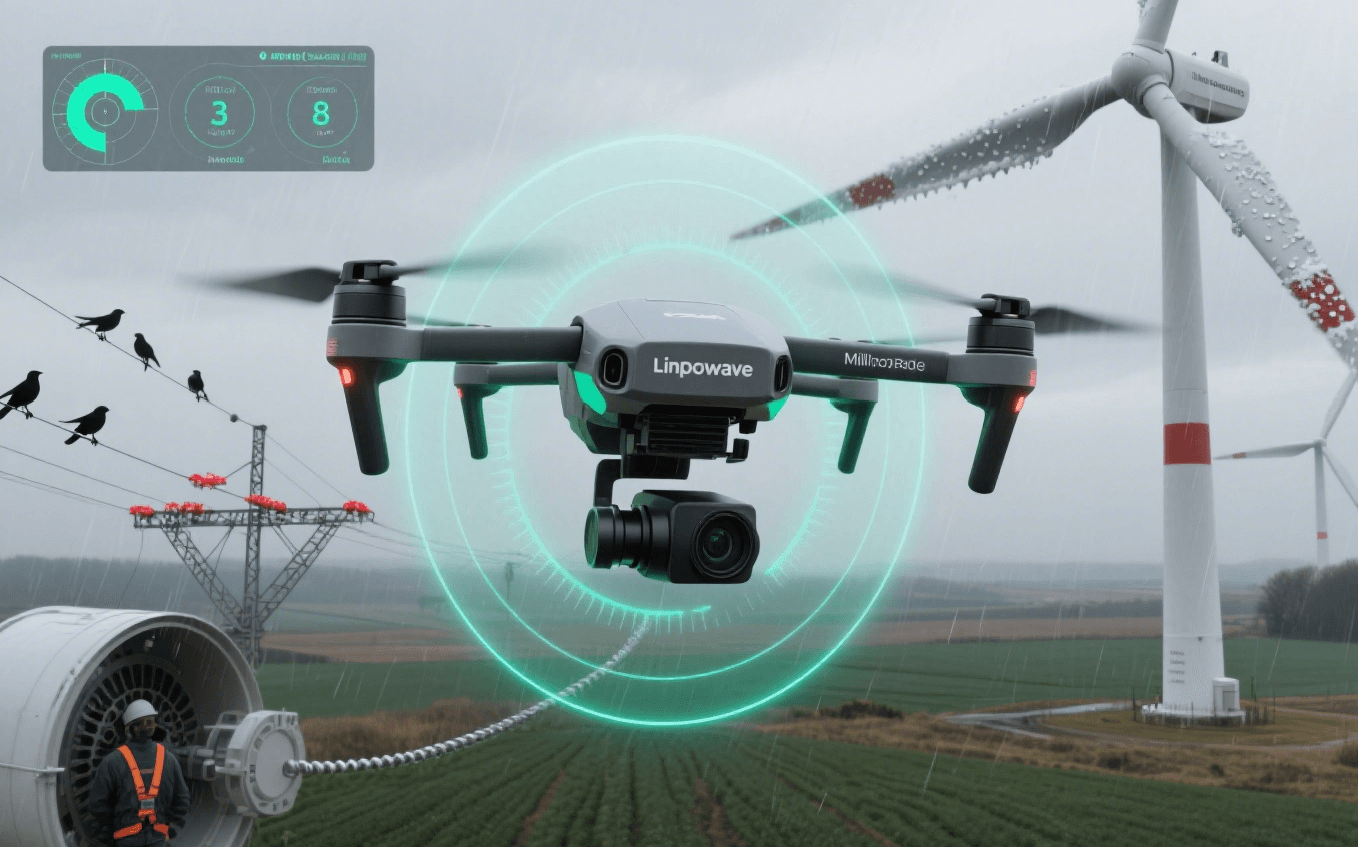 Millimeter-Wave Radar in Industrial Drone Inspections: Precision at Every Step