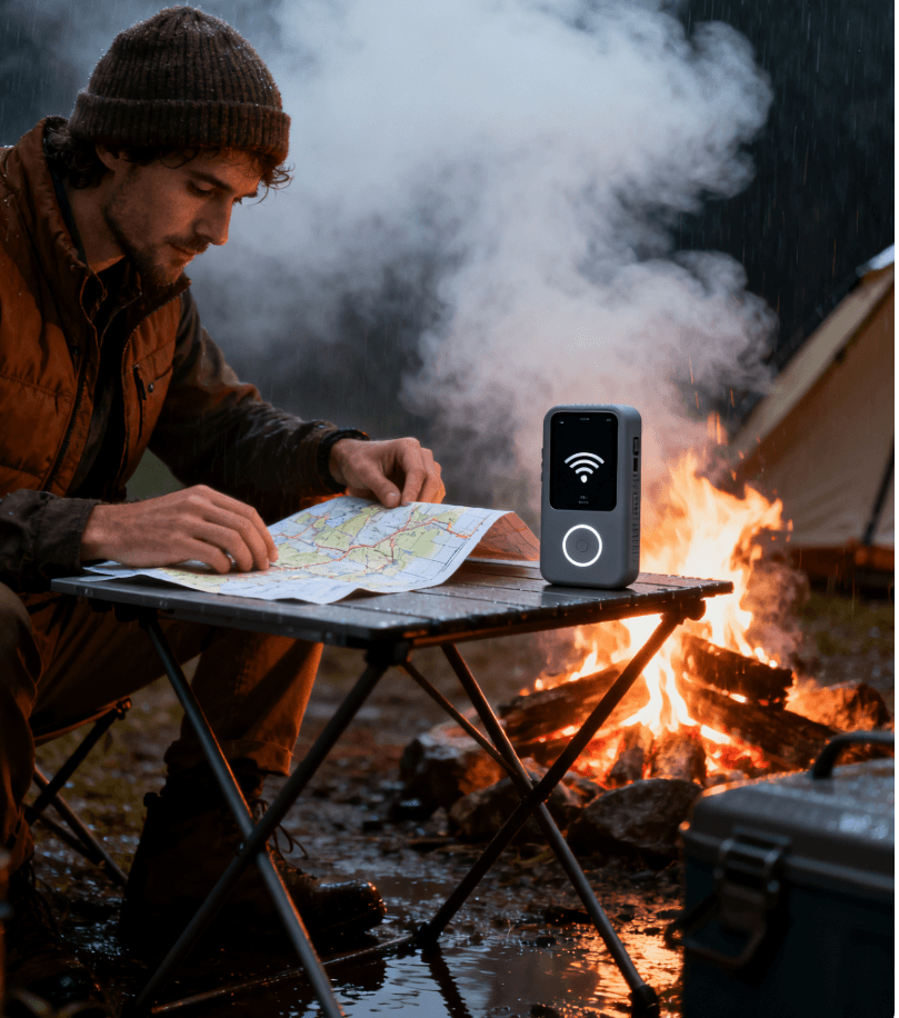 Enhancing Campsite Safety with Long-Range mmWave Radar