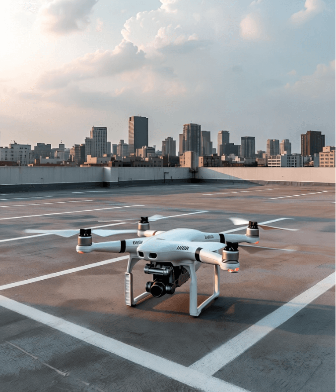 屋上垂直着陸ポート：ミリ波レーダーが都市上空での安全かつ正確なドローン着陸を可能にする仕組み