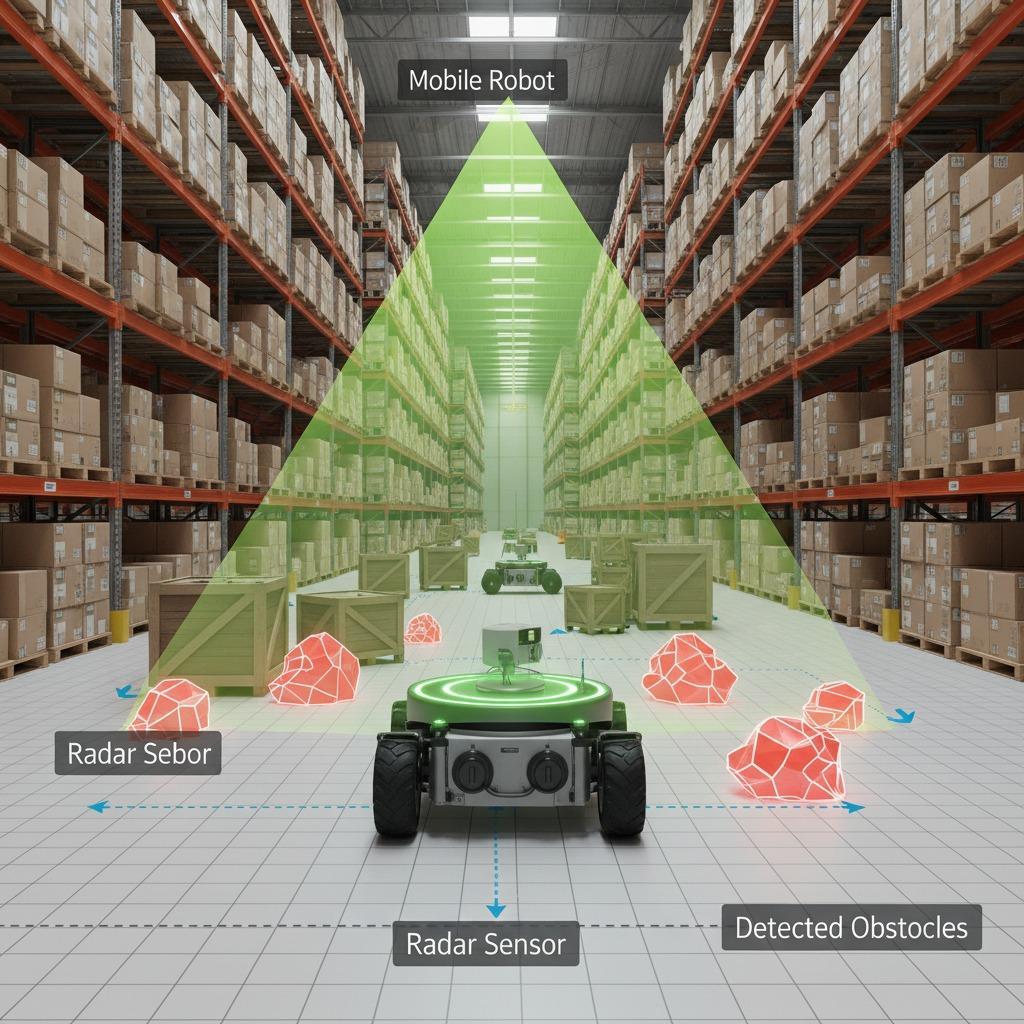 Radar de navegación para robots: Transformando la robótica con precisión y fiabilidad.