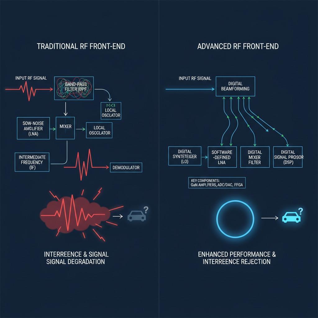 Soluciones avanzadas de interfaz de radiofrecuencia para radares modernos