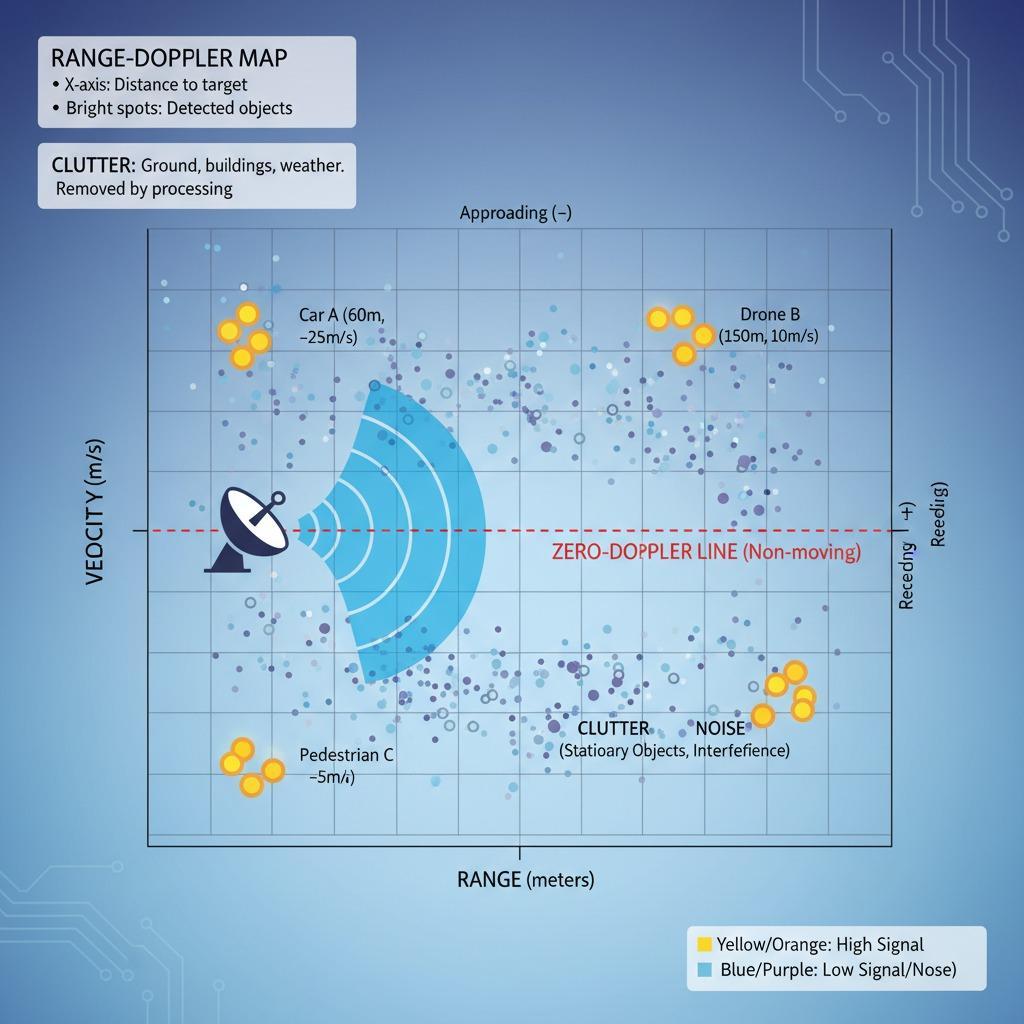 Dominando el procesamiento de rango-Doppler en sistemas de radar