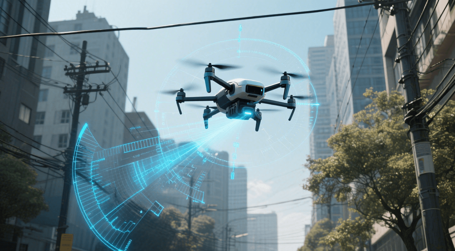 Drone Navigation and Obstacle Avoidance with mmWave Radar