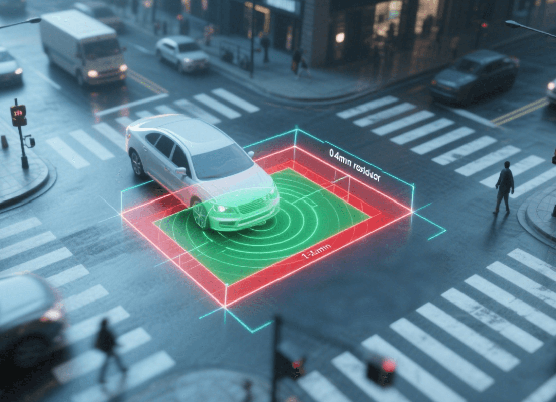 0.4mの検出が重要な理由：ミリ波レーダーでスマート交通の死角をなくす