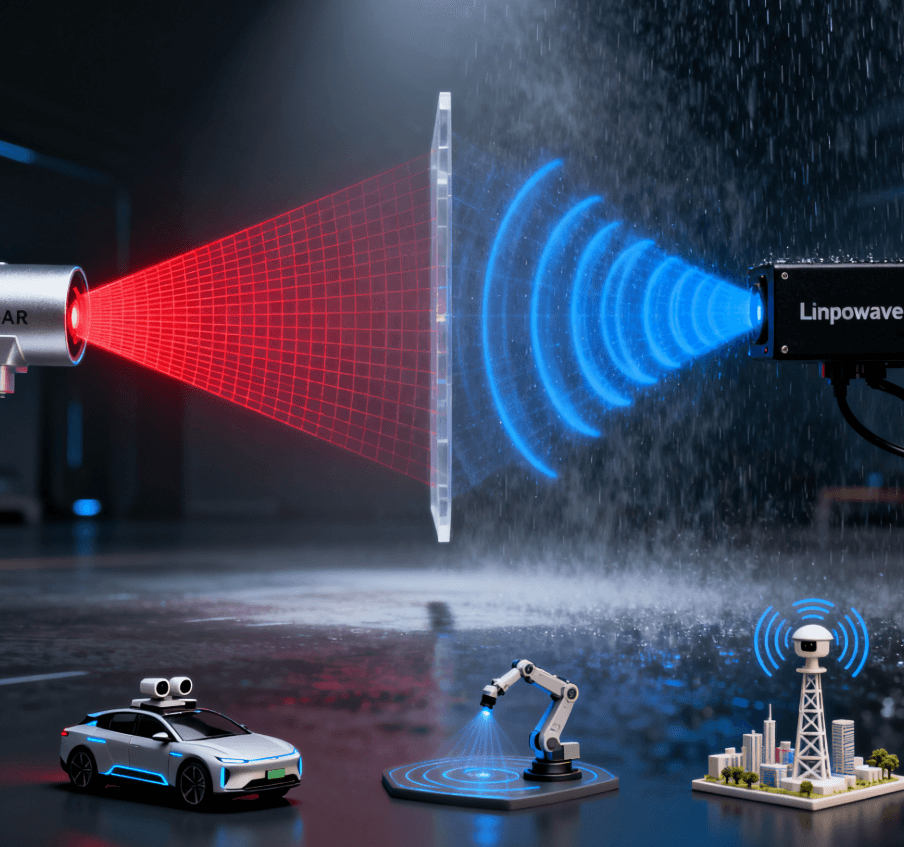 LiDAR vs. radar de ondas milimétricas: diferencias clave con Linpowave