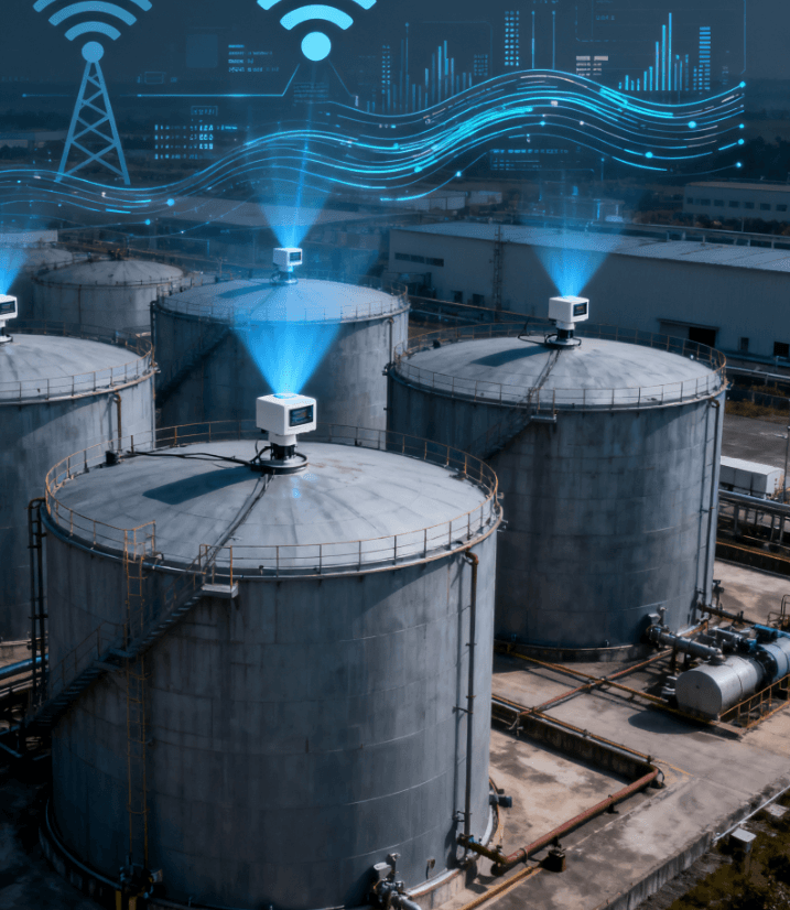 Medición del nivel de líquidos mediante radar de ondas milimétricas: soluciones precisas para el IoT industrial