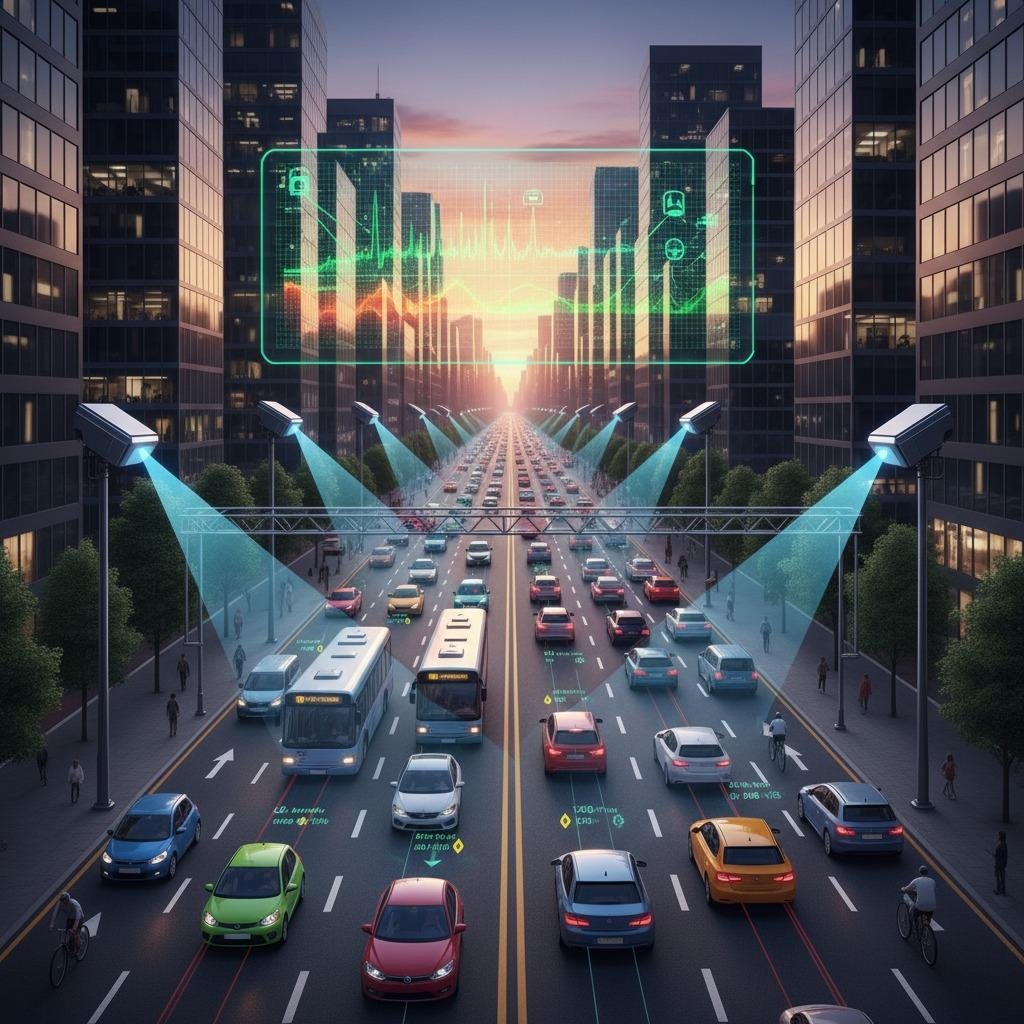 보다 스마트한 도시 이동성을 위한 교통 모니터링 레이더 구현