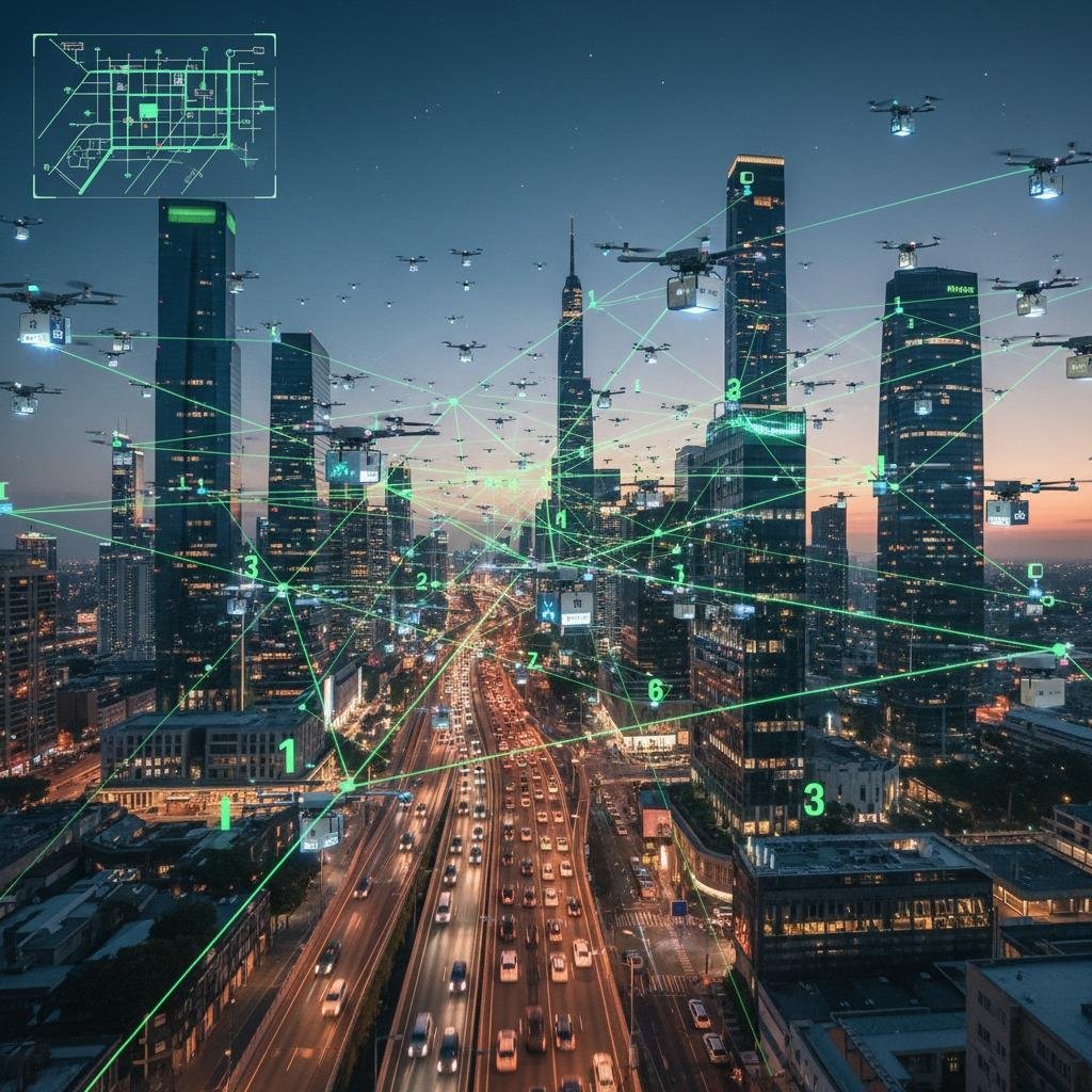 إحداث ثورة في توصيل الطرود باستخدام الطائرات بدون طيار