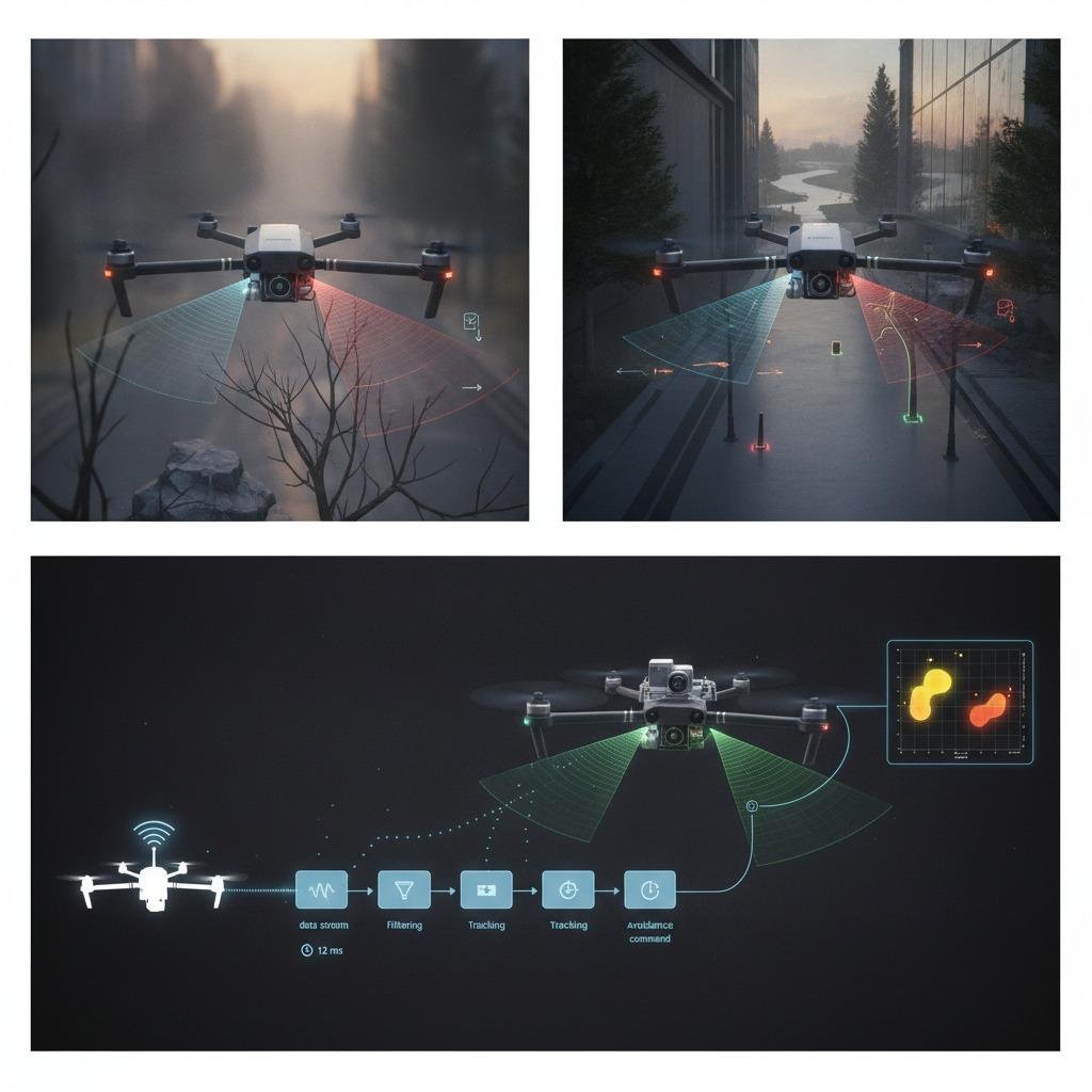 mmWave Radar for Drone Collision Avoidance and Obstacle Detection