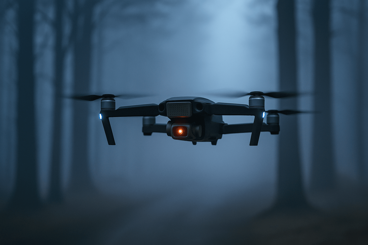 How Drones Avoid Obstacles in Fog, Smoke, and Darkness with Radar