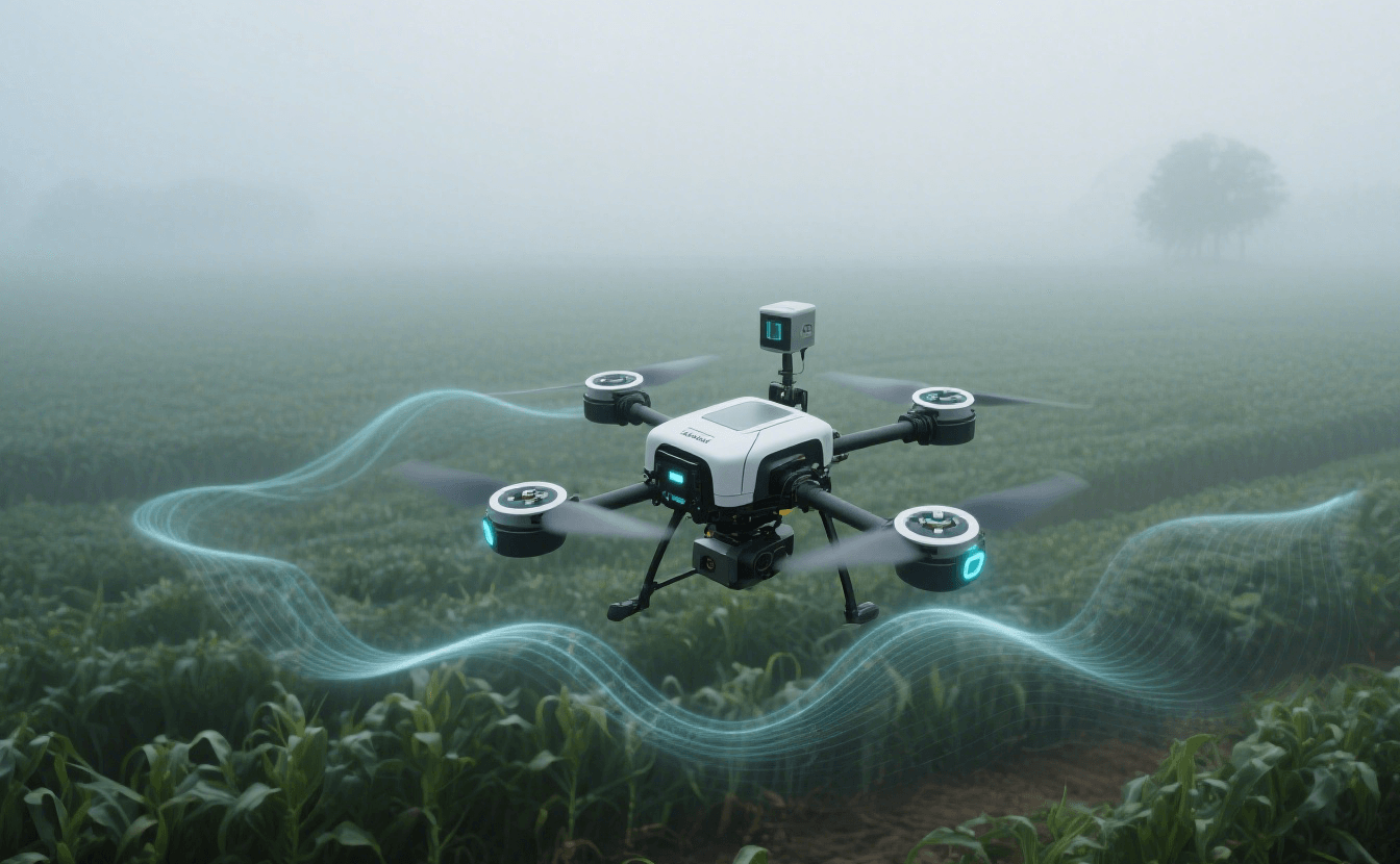 无人机超越航拍:毫米波雷达如何实现全天候导航