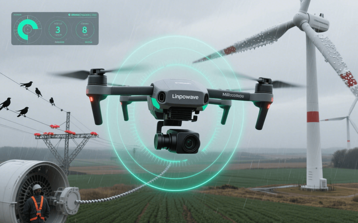 Millimeter-Wave Radar in Industrial Drone Inspections: Precision at Every Step