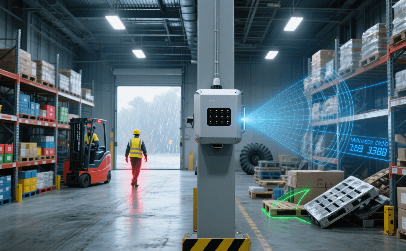 رادار الموجة ملليمتر في إدارة المستودعات: استشعار الدقة للخدمات اللوجستية الحديثة