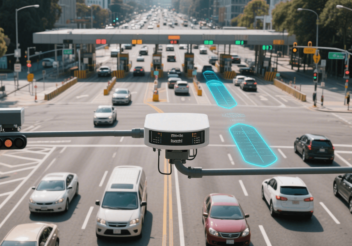 كيف يحل رادار الموجات المليمترية التحديات الأساسية في مراقبة حركة المرور قصيرة المدى ومتعددة المسارات