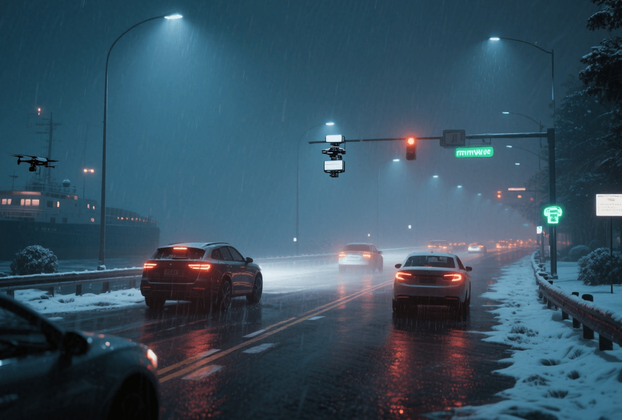 ミリ波レーダーが悪天候や低照度条件で優れている理由