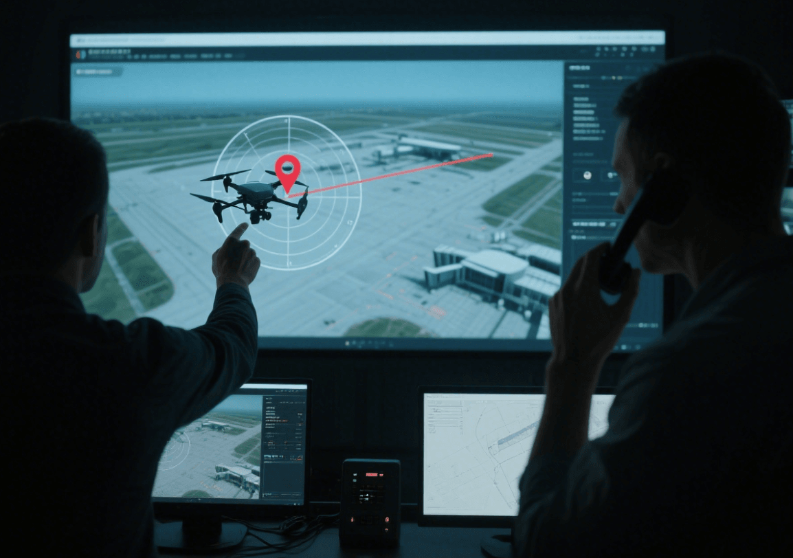 How Can Millimeter-Wave Radar Detect Low-Flying Drones Near Airports?