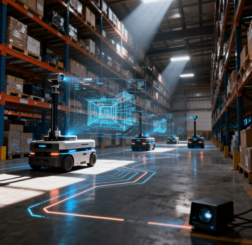 mmWaveレーダーとLiDARによるロボットナビゲーション