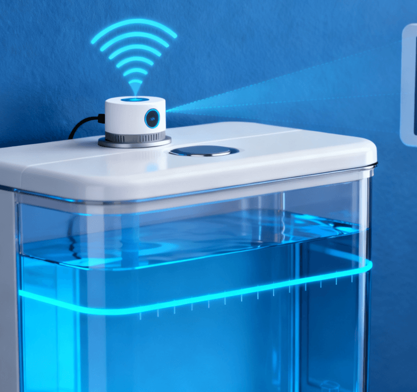 高精度、メンテナンス不要の水タンク監視を実現するMMwaveレーダーレベルセンサー