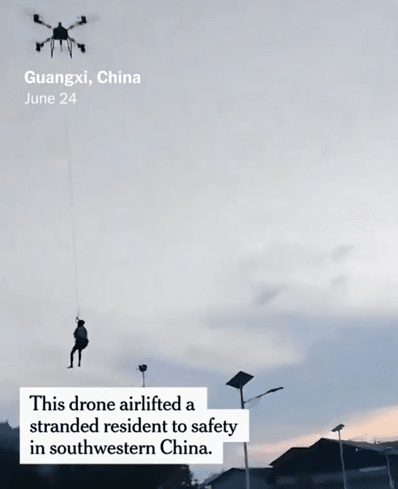 你会把你的生命托付给无人机吗?