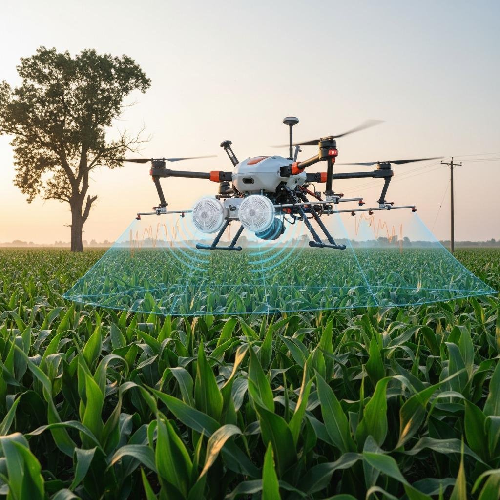 利用毫米波雷达技术增强农业喷洒无人机的性能