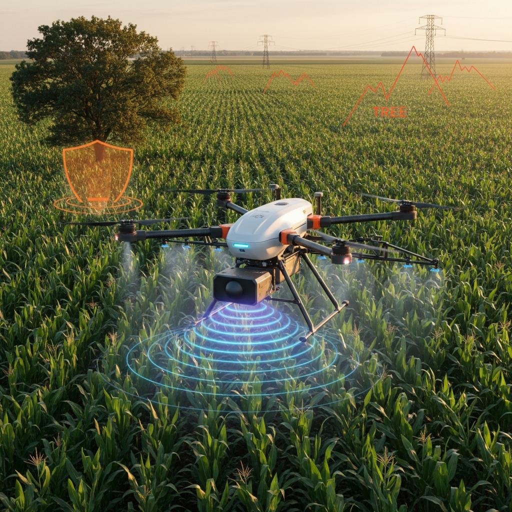 掌握农业喷洒无人机中的毫米波雷达